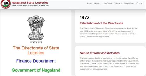 nagaland lottery official website